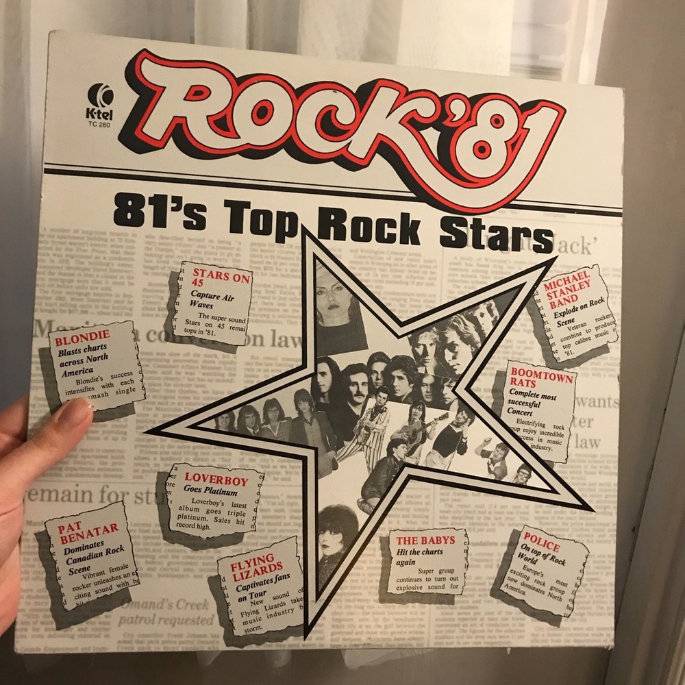 1981 R O C K’ 81 vinyl record